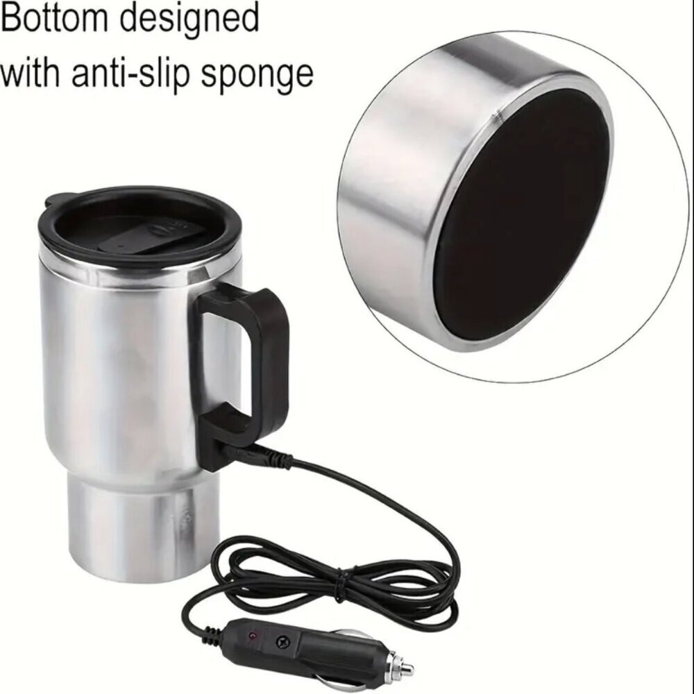 Electric In-Car Stainless Steel Mug - Picture 6 of 6